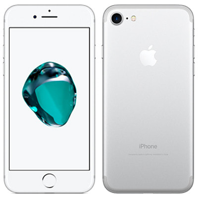 iPhone 7 Silver 128 GB Softbank - スマートフォン本体