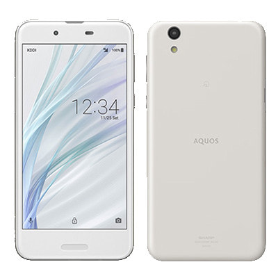 イオシス|【SIMロック解除済】 UQ mobile AQUOS sense SHV40SWU Silky White