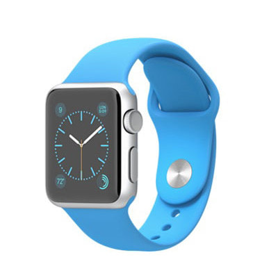 イオシス|Apple Watch Sport 38mm MJ2V2J/A A1553【シルバーアルミニウムケース/ブルースポーツバンド】