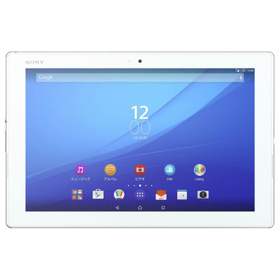 PC/タブレット タブレット SIMロック解除済】au Sony Xperia Z4 Tablet SOT31 White|中古 