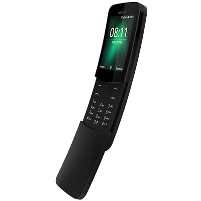 Nokia 8110 4G TA-1059 Dual-SIM 【Black 4GB 海外版 SIMフリー】|中古 