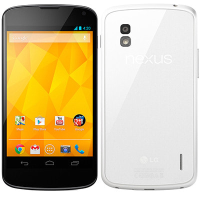 Google nexus4 (LG-E960) 16GB White【国内版 SIMフリー】|中古
