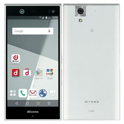 SIMロック解除済】docomo arrows NX F-02H White|中古