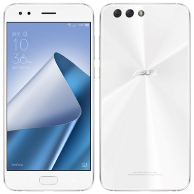 ASUS Zenfone4 Dual-SIM ZE554KL 64GB RAM6GB Moonlight White【海外版