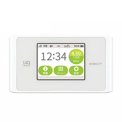 イオシス|【UQWiMAX版】Speed Wi-Fi NEXT WX04 NAD34 クリアホワイト