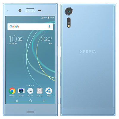 [未使用] Xperia XZs Softbank SIMロック解除済 青3