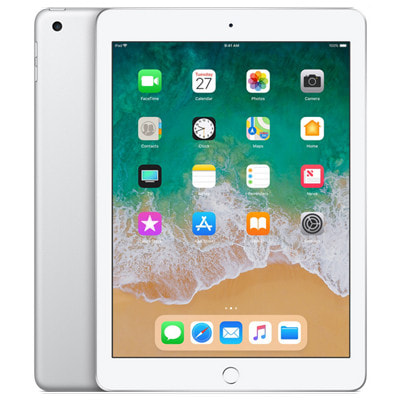 【SIMロック解除済】【第6世代】docomo iPad2018 Wi-Fi+Cellular 32GB シルバー MR6P2J/A A1954