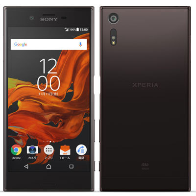 SIMロック解除済】au Xperia XZ SOV34 Mineral Black|中古