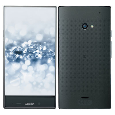 SIMロック解除済】SoftBank AQUOS CRYSTAL 2 403SH ブラック|中古