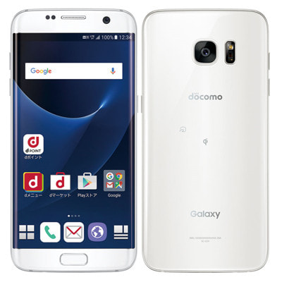直送商品 docomo SC-02H Galaxy S7 ホワイト SIMロック解除 ...