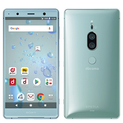 SIMロック解除済】docomo Sony Xperia XZ2 Premium SO-04K Chrome