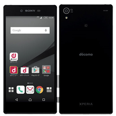 イオシス|【SIMロック解除済】docomo Xperia Z5 Premium SO-03H Black