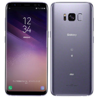 SIMロック解除済】au Galaxy S8 SCV36 Orchid Gray|中古スマートフォン