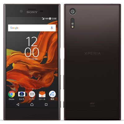 SIMロック解除済】au Xperia XZ SOV34 Mineral Black|中古