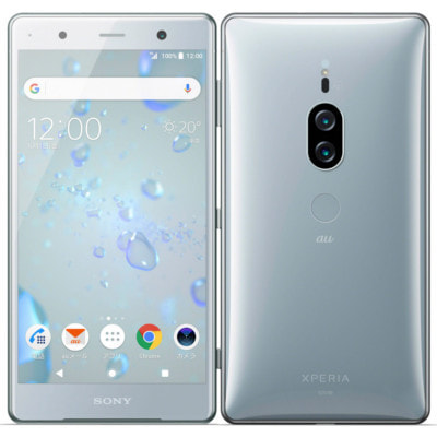 イオシス|【SIMロック解除済】au Sony Xperia XZ2 Premium SOV38 Chrome Silver