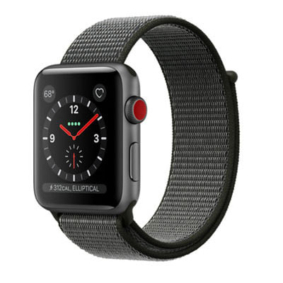 applewatch series2 42mm GPS スペースグレー 本体交換スマホ/家電