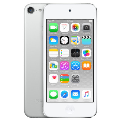 [美品]iPhone 6 Silver 16 GB 新品の赤いカバー付スマートフォン本体