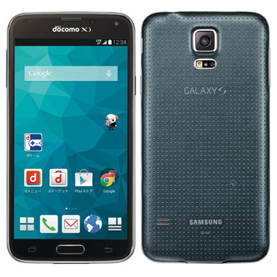 Simロック解除済 Docomo Galaxy S5 Sc 04f Charcoal Black 中古スマートフォン格安販売の イオシス