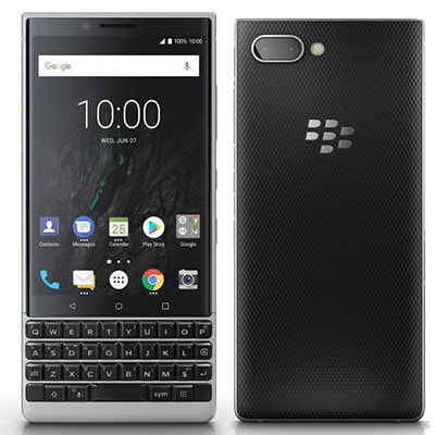 BlackBerry KEY2 BBF100-6 Dual SIM【Silver 64GB 海外版 SIMフリー ...