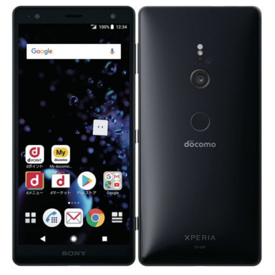 イオシス|【ネットワーク利用制限▲】docomo Sony Xperia XZ2 SO-03K Liquid Black