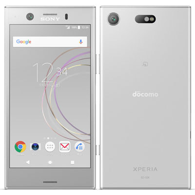 Simロック解除済 Docomo Xperia Xz1 Compact So 02k Whitesilver 中古スマートフォン格安販売の イオシス