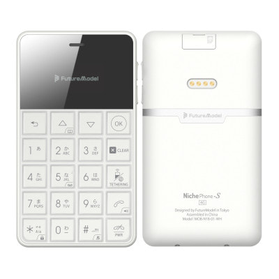 安い特注NichePhone-S 4G ホワイト 新品・未使用 携帯電話本体
