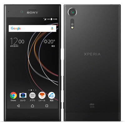 SIMロック解除済】 au Xperia XZs SOV35 Black|中古スマートフォン格安