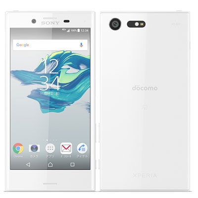 docomo Xperia X compact（SO-02J）ホワイト - スマートフォン本体