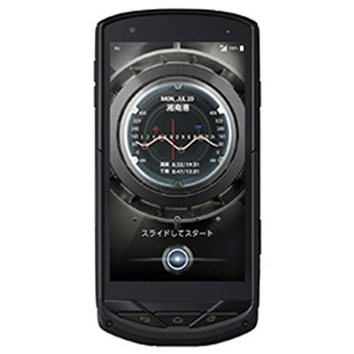 SIMロック解除済】au TORQUE G02 KYV35 ブラック|中古スマートフォン