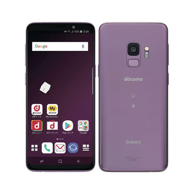 SIMロック解除済】docomo Galaxy S9 SC-02K Lilac Purple|中古