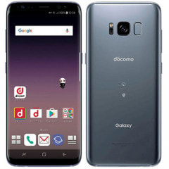 SAMSUNG 【SIMロック解除済】【ネットワーク利用制限▲】docomo Galaxy S8 SC-02J Orchid Gray
