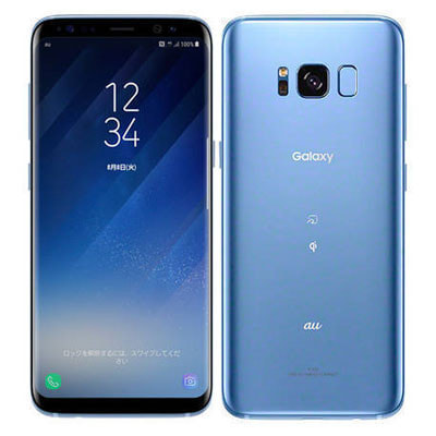 イオシス|【SIMロック解除済】au Galaxy S8 SCV36 Coral Blue