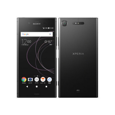 SIMロック解除済】au Sony Xperia XZ1 SOV36 Black|中古スマートフォン 