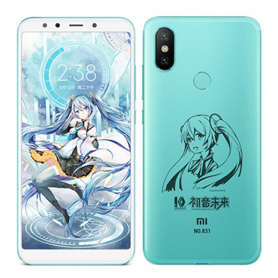 Xiaomi Mi 6x Dual-SIM 【6GB 64GB 初音ミク版 SIMフリー】|中古