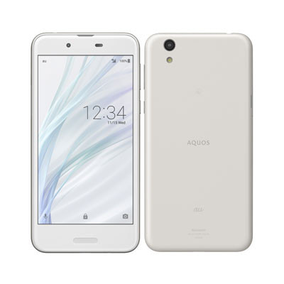 イオシス|【SIMロック解除済】au AQUOS sense SHV40 Silky White