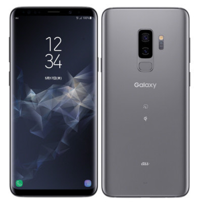 イオシス|au Galaxy S9+ (Plus) SCV39 Titanium Gray