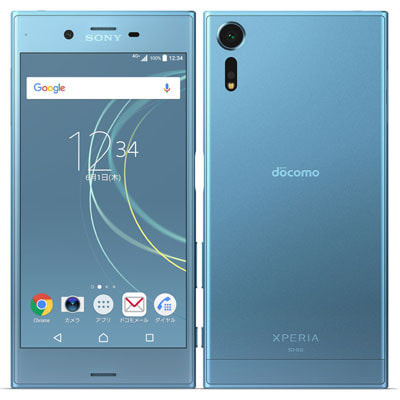 docomo Xperia XZs SO-03J Ice Blue|中古スマートフォン格安販売の