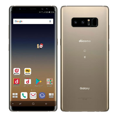 SIMロック解除済】docomo GALAXY Note8 SC-01K Maple Gold|中古 ...