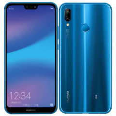 Huawei 【SIMロック解除済】au Huawei P20 lite HWV32 Klein Blue