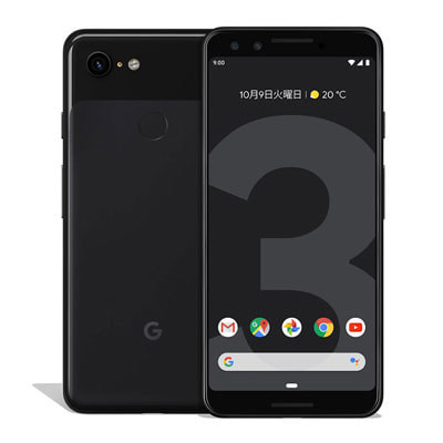 Google Pixel3 G013B 64GB ジャストブラック 【国内版SIMフリー】|中古
