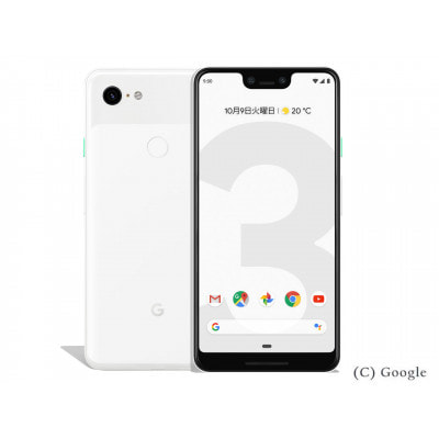 未使用品 Google Pixel3 XL 128GB simフリー white-