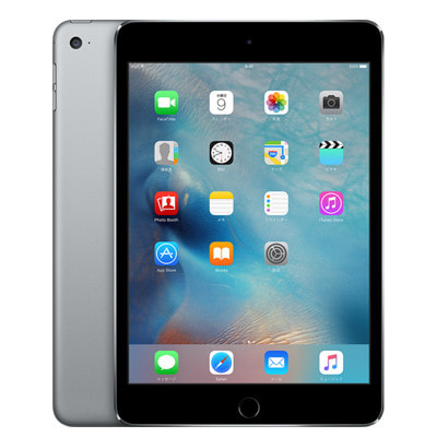 極美品 iPad mini4 第4世代 64GB Cellular SIMフリー 第4世代】 iPad mini4 Wi-Fi+Cellular 64GB スペースグレイ MK722J/A
