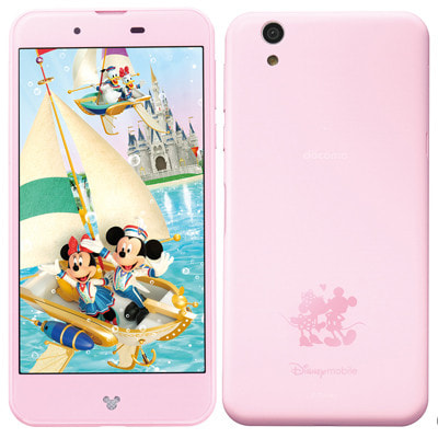 Simロック解除済 Disney Mobile On Docomo Dm 01j Pink 中古スマートフォン格安販売の イオシス