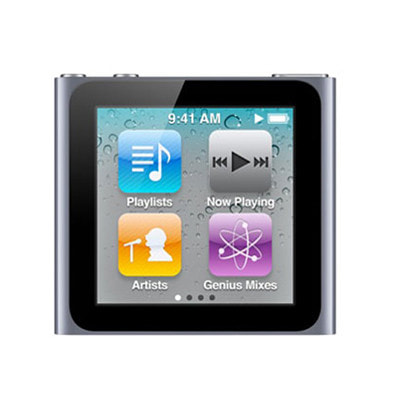第6世代】iPod nano 8GB MC525LL/A シルバー|中古オーディオ格安販売の ...