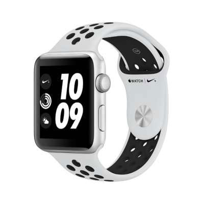 Apple Watch Nike+ Series3 42mm GPSモデル MQL32J/A A1859【シルバーアルミニウムケース/ピュアプラチナ  ブラックNikeスポーツバンド】|中古ウェアラブル端末格安販売の【イオシス】