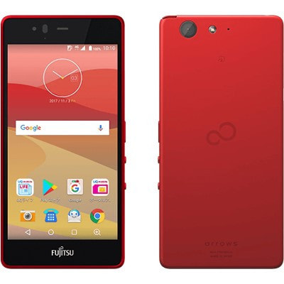 FUJITSU ARROWS M04 PREMIUM Red【UQmobile版 SIMフリー】|中古