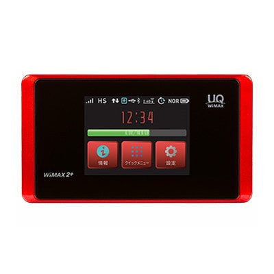 イオシス|【UQWiMAX版】Speed Wi-Fi NEXT WX05 NAD35SRU ソニックレッド