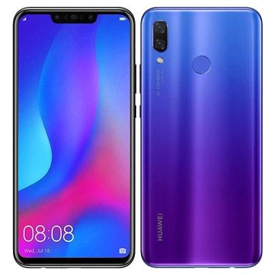 Huawei nova3 PAR-LX9 Iris Purple【mineo版 SIMフリー】|中古