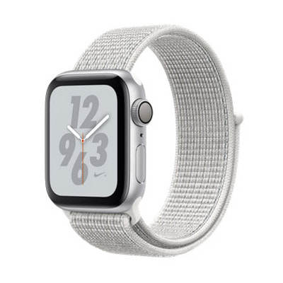 Apple Watch Nike+ Series4 40mm GPSモデル MU7F2J/A A1977【シルバーアルミニウムケース /サミットホワイトNikeスポーツループ】|中古ウェアラブル端末格安販売の【イオシス】