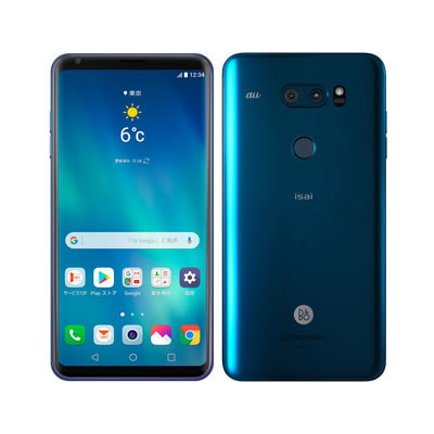 イオシス|【SIMロック解除済】au isai V30+ LGV35 Moroccan Blue